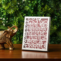 Gayatri Mantra Cut Work Tealight Silver for Pooja and Home Decoration Spiritual Candle India’s Largest Puja Accessories Brand- www.satvikstore.in