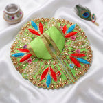 Heavy Stone Work Floral Laddu Gopal Dress | India’s Largest Pooja Accessories Brand – www.satvikstore.in
