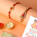 Shop Exquisite Designer Rakhi, Beautiful Couple Rakhi, and Latest Bhaiya Bhabhi Rakhi Online at Satvik Store - Send Rakhi with Style and Tradition!