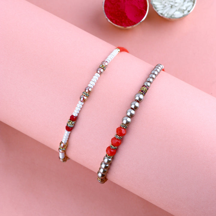Browse our exclusive collection of Rakhi online 2023. Choose a stunning Rakhi set of 2 for your beloved brother, bhaiya, or bhai. Discover designer Rakhi and beautiful Rakhi options. Send Rakhi and Rakhi combos abroad with ease. Explore Indian Rakhi and find the perfect Rakhi gift at SatvikStore.in."