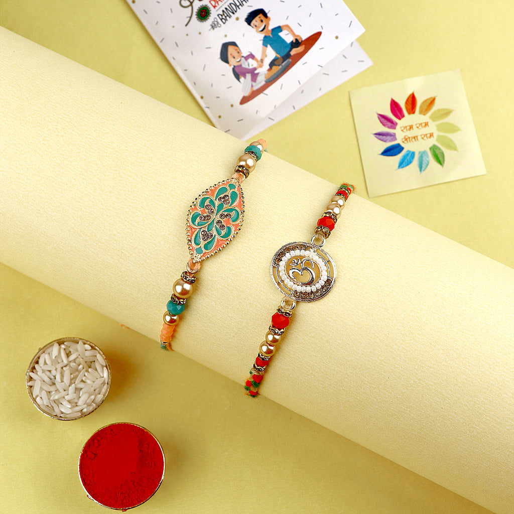 Explore the Finest Collection of Designer Rakhis Online - Rakhi, Rakhi Set of 2, Latest Rakhi Collection 2023 | SatvikStore.in. Express your love with Premium Quality Rakhis, available for delivery in India and Abroad. Don't miss the Raksha Bandhan Special, shop now for an unforgettable celebration!