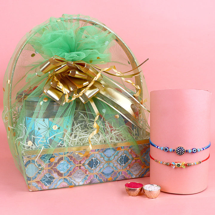 Send Joyful Rakhi with Gift Hamper Shop at - Main Image