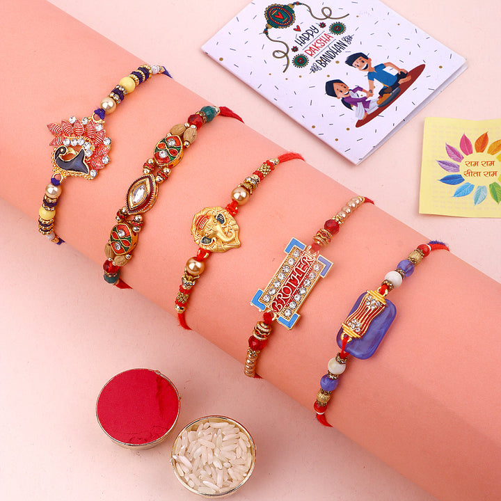 Buy Rakhi bracelet for brother and bhabhi Online - Get 64% Off