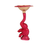 Multicolor Elephant Diya Metal Table Dia Laxmi Candle Tea Light Holder (Pack of 2)