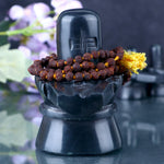 Black Stone Shivling (8cm)