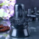 Black Stone Shivling (8cm)