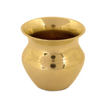 7 Piece Brass Shubh Labh Pooja Thali Set (8 Inch) Design 8