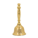 7 Piece Brass Royal Pooja Thali Set (9 Inch - 10 Inch) Design 1