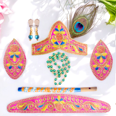 Kids Krishna Jewellery & Shringar | India’s Largest Pooja Accessories Brand – www.satvikstore.in
