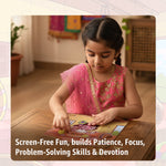 Kids Jigsaw Puzzle - Krishna Makhan Chor | Fun, Focus & Devotion | Tiny Flute Puzzle