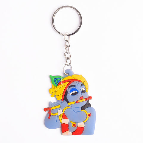 Krishna with Basuri Keychain | India’s Largest Pooja Accessories Brand – www.satvikstore.in
