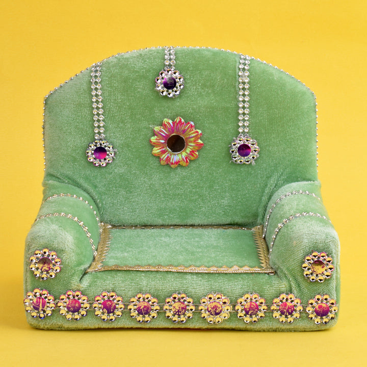 Laddu Gopal's Divine Singhasan | India’s Largest Pooja Accessories Brand – www.satvikstore.in