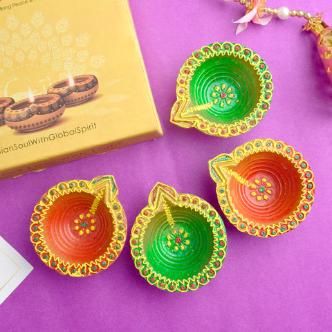 Light Unique Clay Diyas | India’s Largest Pooja Accessories Brand – www.satvikstore.in