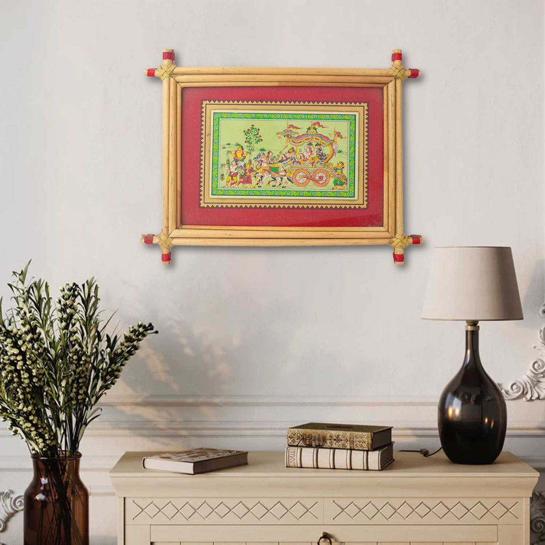 Medium Rath Yatra Photo Frame | India’s Largest Brass Idols Brand - www.satvikstore.in