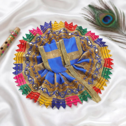 Multicolour Border Laddu Gopal Dress | India’s Largest Pooja Accessories Brand – www.satvikstore.in
