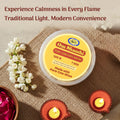 Pure Cow Ghee Wicks for lighting diyas during puja and aarti