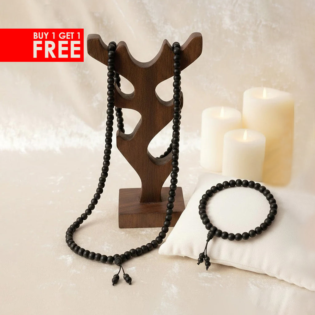 Mala, Japa Mala of gebedssnoer armband met kralen 11 mm. | De Oriental Mala, Japa Mala of gebedssnoer armband met kralen 11 mm. | De Oriental