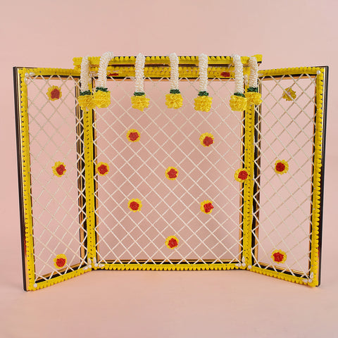 Phool Bangla (Yellow) - Large | India’s Largest Pooja Accessories Brand – www.satvikstore.in