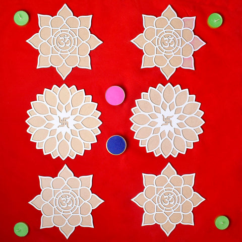 Portable Rangoli Stencil | India’s Largest Pooja Accessories Brand – www.satvikstore.in