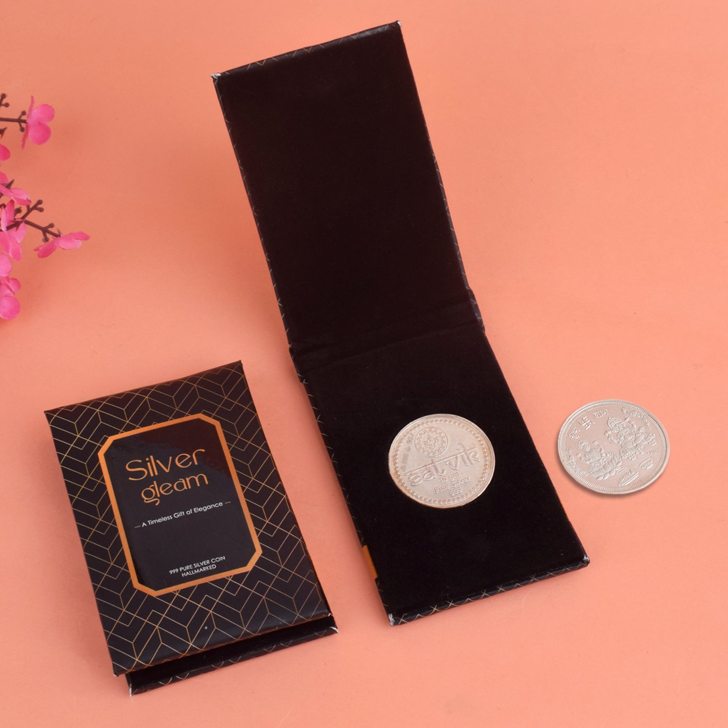 Pure Hallmark Silver Coin (Chandi Ka Sikka) For Pooja