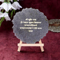 pyrite kuber yantra frame stand wealth prosperity healing stone vastu decor. India’s Largest Puja Accessories Brand- www.satvikstore.in