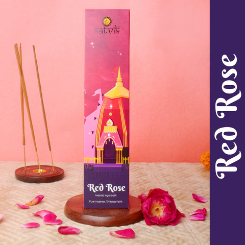 Divine fragrance of incense cones and agarbatti for meditation, yoga, and pooja rituals.