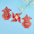 Red Shubh Labh and Swastik Stickers | India’s Largest Pooja Accessories Brand – www.satvikstore.in