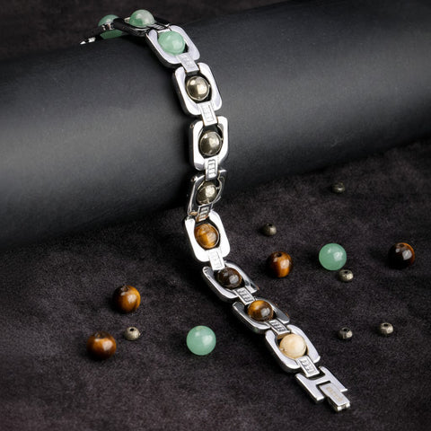 Silver Plated Money Magnet Bracelet Unisex Jewelry for Positive Energy and Everyday Wear India’s Largest Puja Accessories Brand- www.satvikstore.in