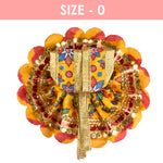 Cheerful Printed Laddu Gopal Dress with Colorful Floral Design