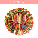 Cheerful Printed Laddu Gopal Dress with Colorful Floral Design