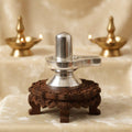 Small Parad Shivling – Sacred Mercury Idol for Peace and Prosperity. India’s Largest Pooja Accessories Brand – www.satvikstore.in