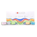 Elements scented glass votive candle set pack of 10