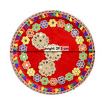 Karwa Chauth Handmade Floral Thali Set - 3pc