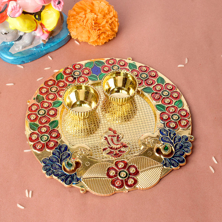 Exquisite Traditional Design Kumkum Holder – Beautifully crafted ritual container for storing kumkum, roli, or sindoor, ideal for pooja ceremonies and festive offerings. 
India’s Largest Pooja Accessories Brand – www.satvikstore.in 
