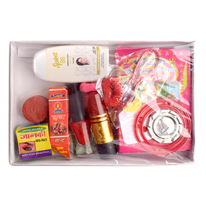 Traditional Mata Shingar Set of 16 Pieces India’s Largest Pooja Accessories Brand – www.Satvikstore.in