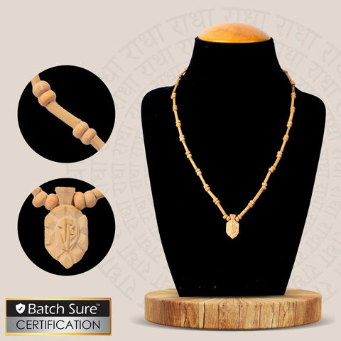 100% Original Tulsi Flat Mala with Radha Pendent, featuring 108+1 sacred beads, designed to enhance spiritual well-being and devotion. Ideal for meditation, prayer, and religious rituals. Crafted with care for a lasting connection to divinity. India’s Premium Jap Mala Store - www.satvikstore.in