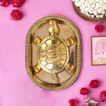 Vastu Feng Shui Brass Turtle For Good Luck (Vastu Kachua/Tortoise)