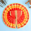 Yellow-Red Laddu Gopal Dress with Sequin Border – India’s Largest Pooja Accessories Brand – www.satvikstore.in