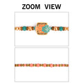 "Shop Satvik Rakhi Set of 2: Send Rakhi to India Online | Rakhi Gifts, Rakhi 2023, Indian Rakhi, Rakhi Online India, Rakhi Gift, Buy Rakhi Online"
