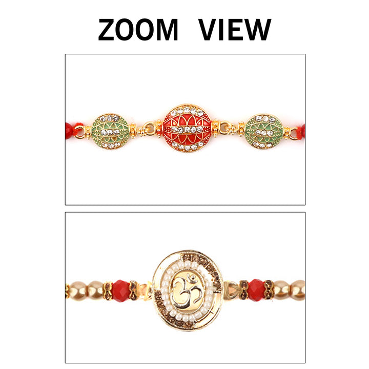 Explore our exquisite collection of Rakhi online 2023. Choose from a stunning Rakhi set of 2, perfect for brothers, bhaiya, and bhai. Shop designer Rakhi and beautiful Rakhi online to send Rakhi abroad. Celebrate with Indian Rakhi and find the perfect Rakhi gift at SatvikStore.in."