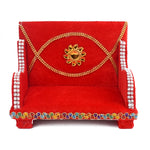 Luxurious Laddu Gopal's Velvet Singhasan