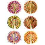 Multicoloured Striped Laddu Gopal Dress