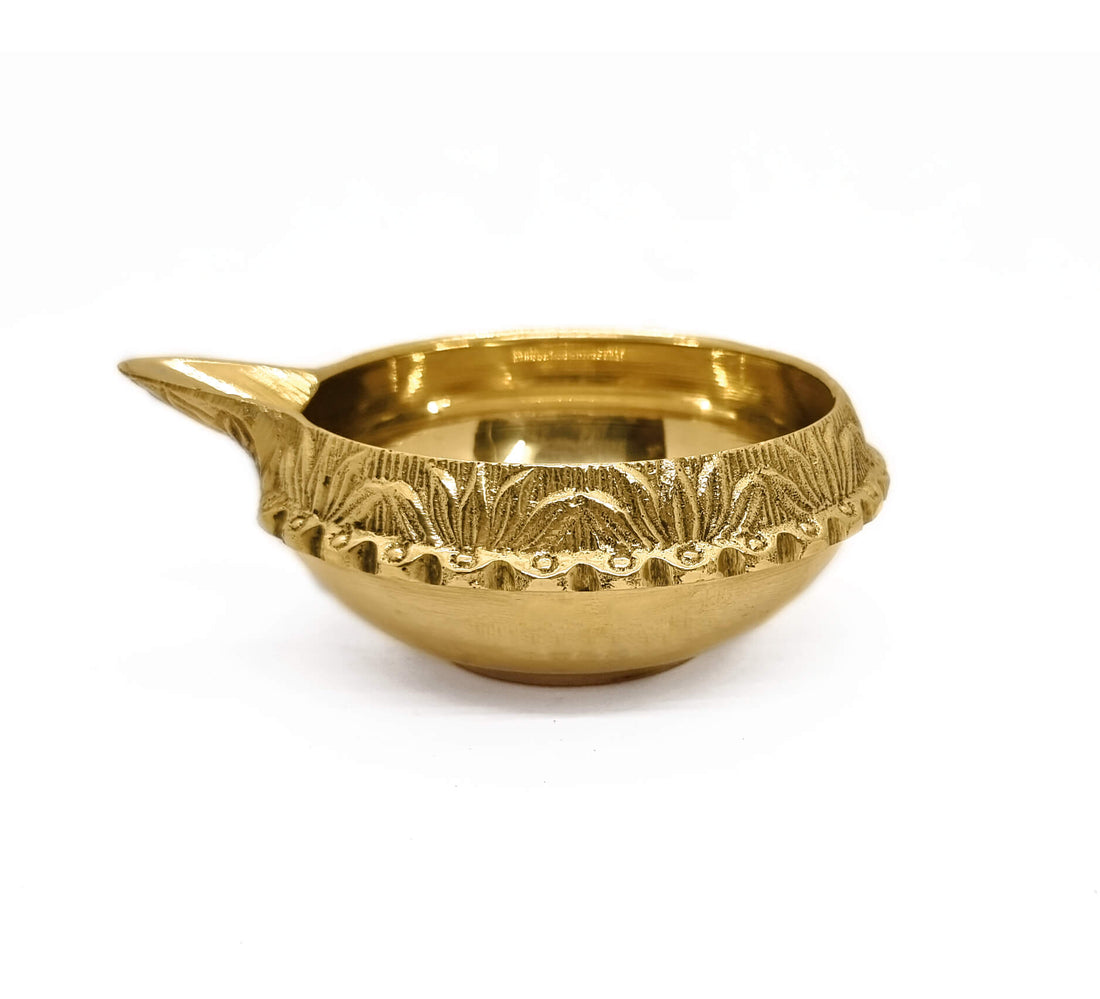 Beautiful Pure Brass Kuber Diya