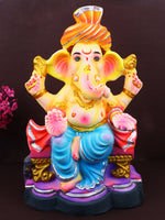 Majestic 15-inch Uddananda eco-friendly Ganpati idol | India’s Largest Pooja Accessories Brand – www.satvikstore.in