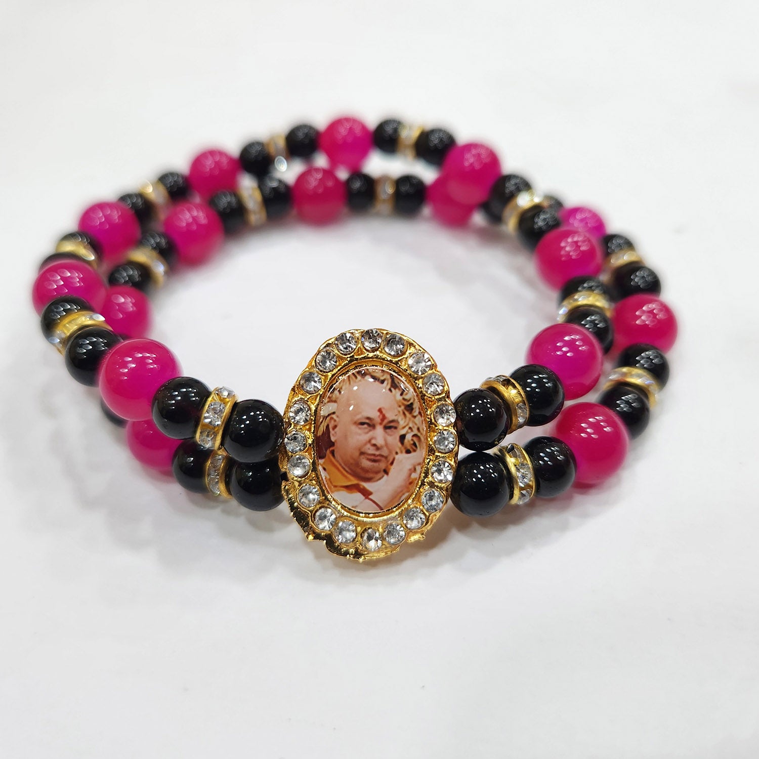 Jai Guruji | Guruji Bracelet Swaroop |Blessing of Guruji | Guru Ji swaroop  Bracelet (photo may vary)