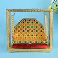 Elegant Wooden Meenakari Laddu Gopal Jhula – India’s Largest Pooja Accessories Brand – www.satvikstore.in