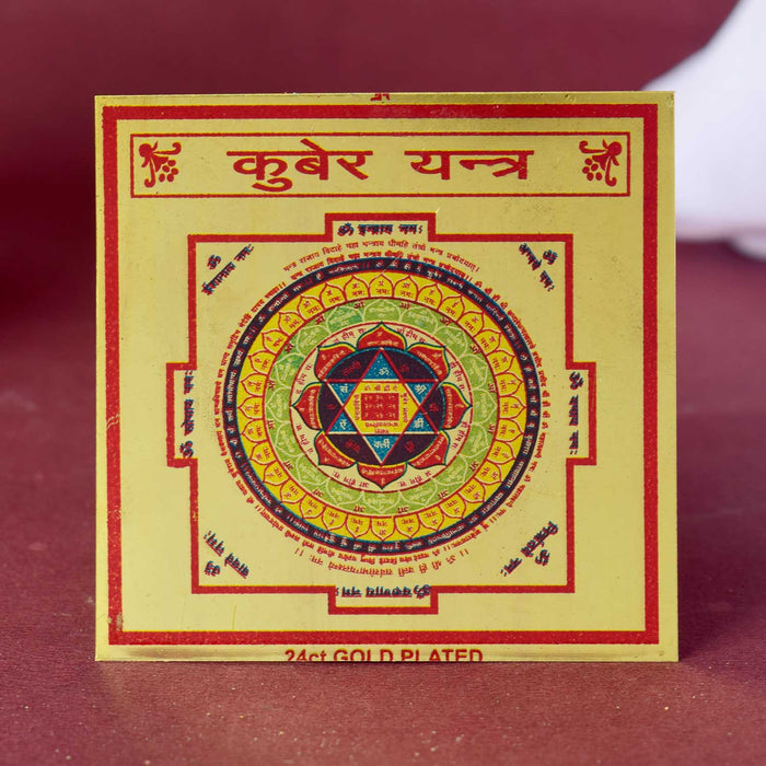 Kuber Yantra – attract wealth and financial prosperity – India’s Largest Pooja Accessories Brand – www.satvikstore.in