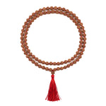 5 Mukhi Pathariya Rudraksh Mala 5mm Certified