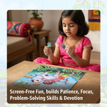 Kids Jigsaw Puzzle - Krishna with Cow | Fun, Focus & Devotion | Tiny Flute Puzzle
