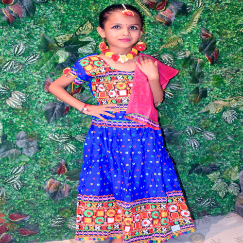 modern radha dress Buy Online | Yellow Radha Dress with Magenta Pink Chunni